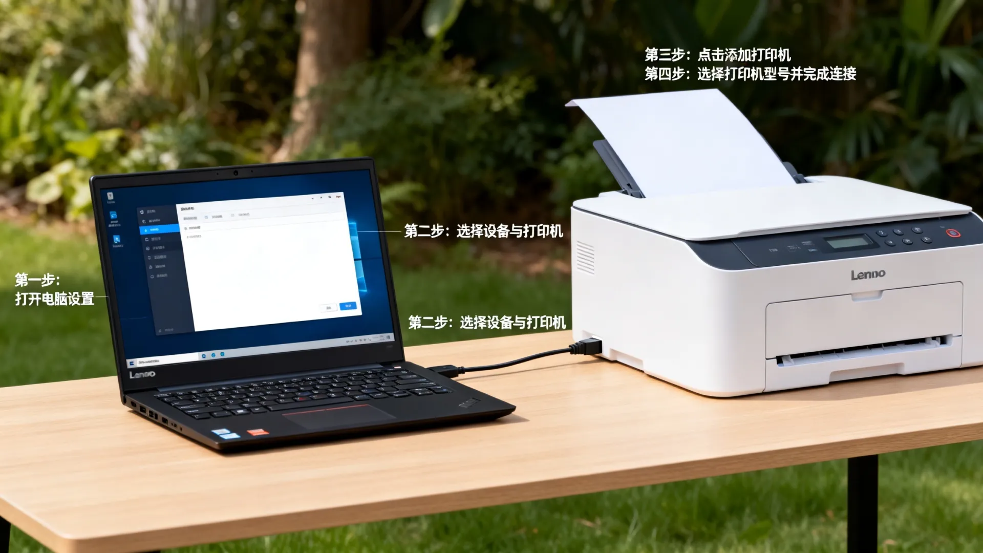 联想电脑添加打印机步骤怎么操作