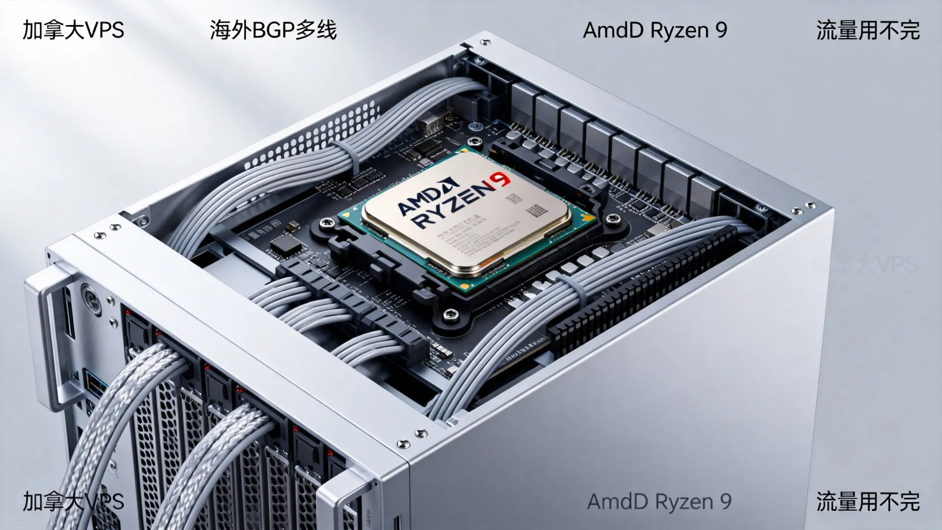 海外BGP多线 加拿大vps - AMD Ryzen 9,流量用不完 海外BGP多线 加拿大vps