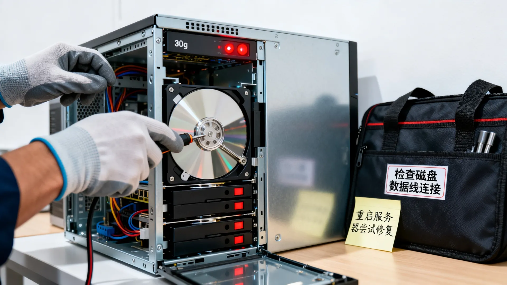 服务器有30g磁盘脱机 服务器有30g磁盘脱机