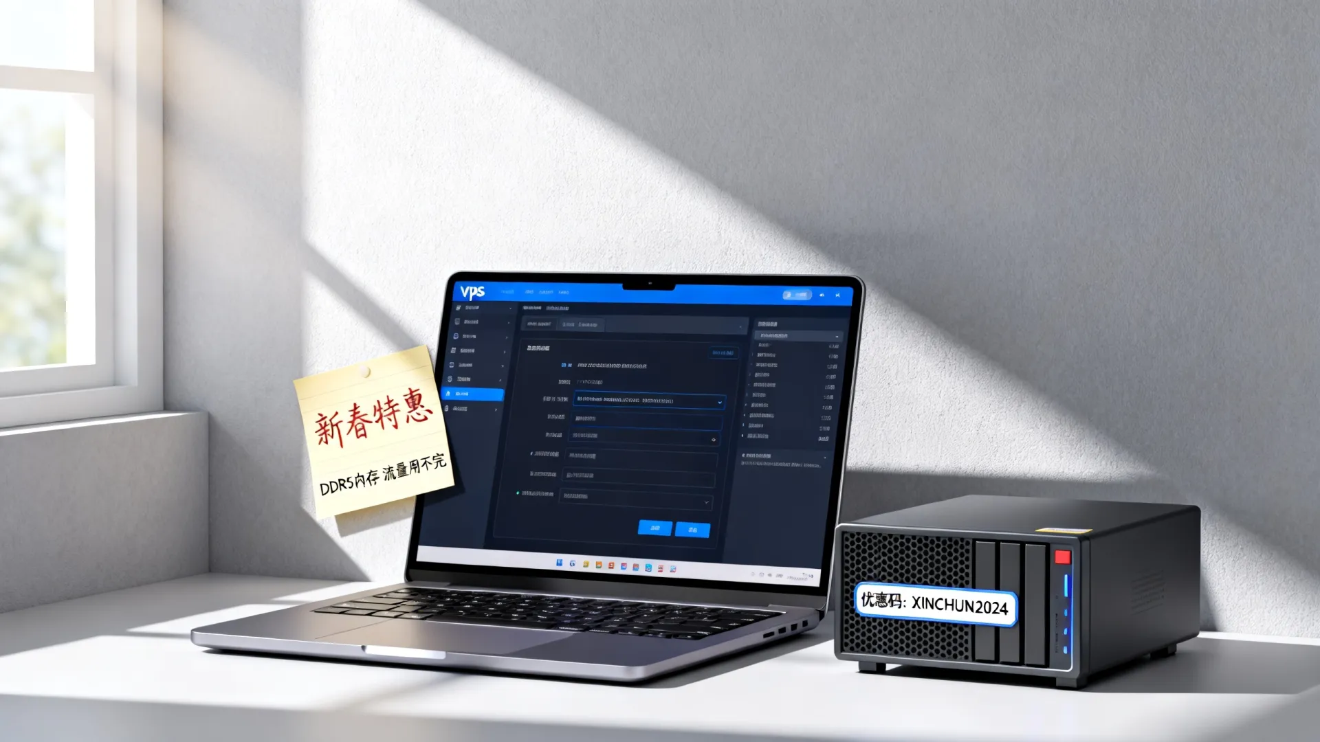 新春特惠 海外BGP混合线路 vps优惠码 - DDR5内存,流量用不完 新春特惠 海外BGP混合线路 vps优惠码