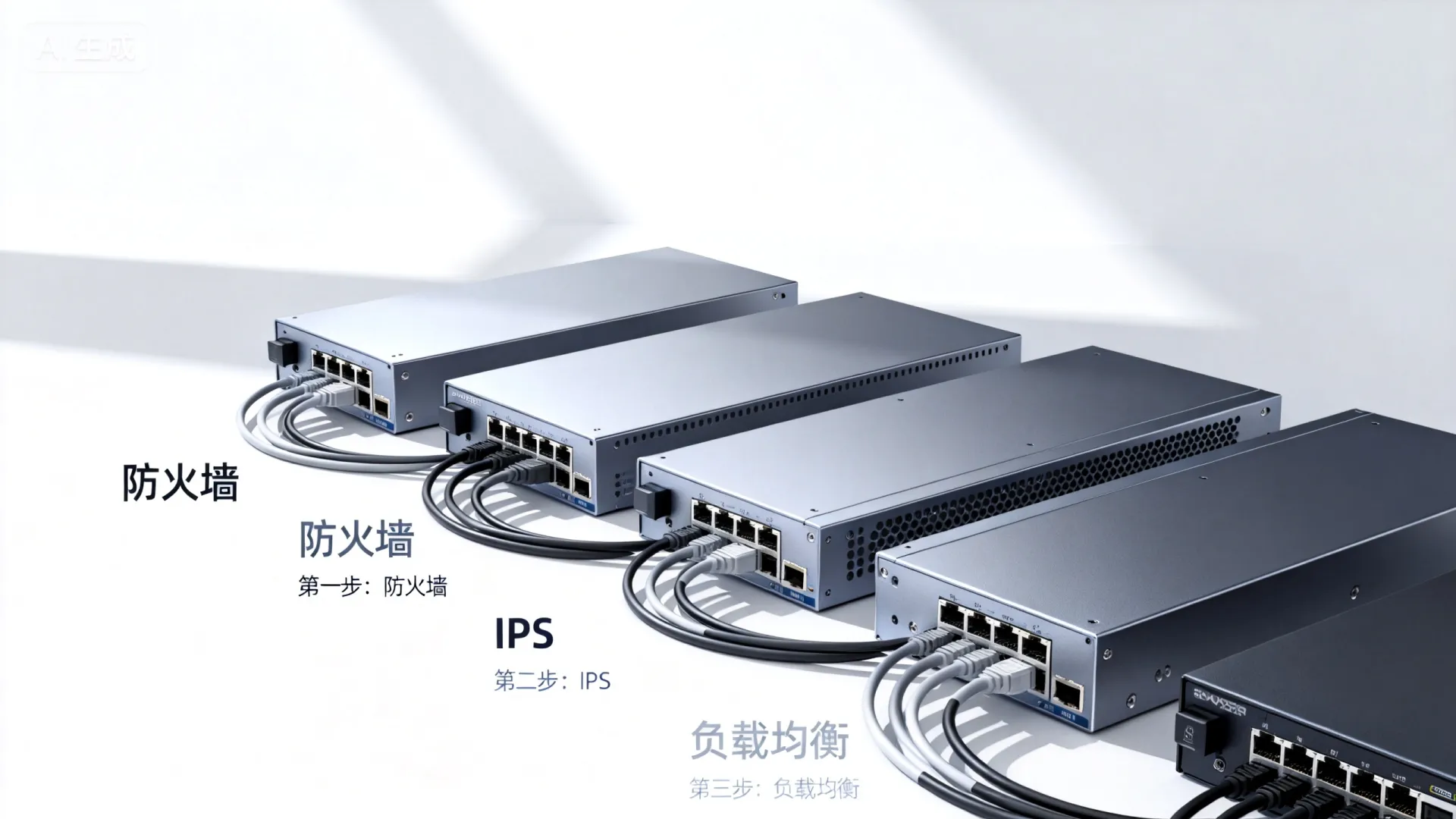 防火墙ips负载均衡部署顺序