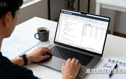 Visual Basic 数据库开发中，如何实现高效的数据查询与管理策略？
