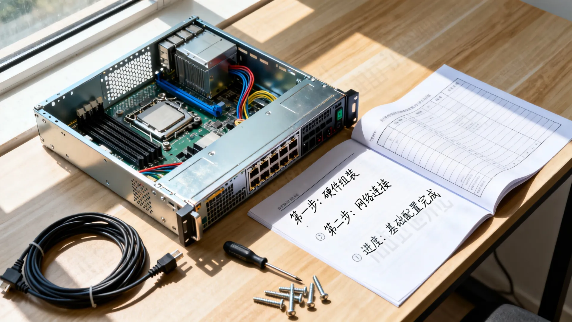 服务器搭建与配置教学进度表