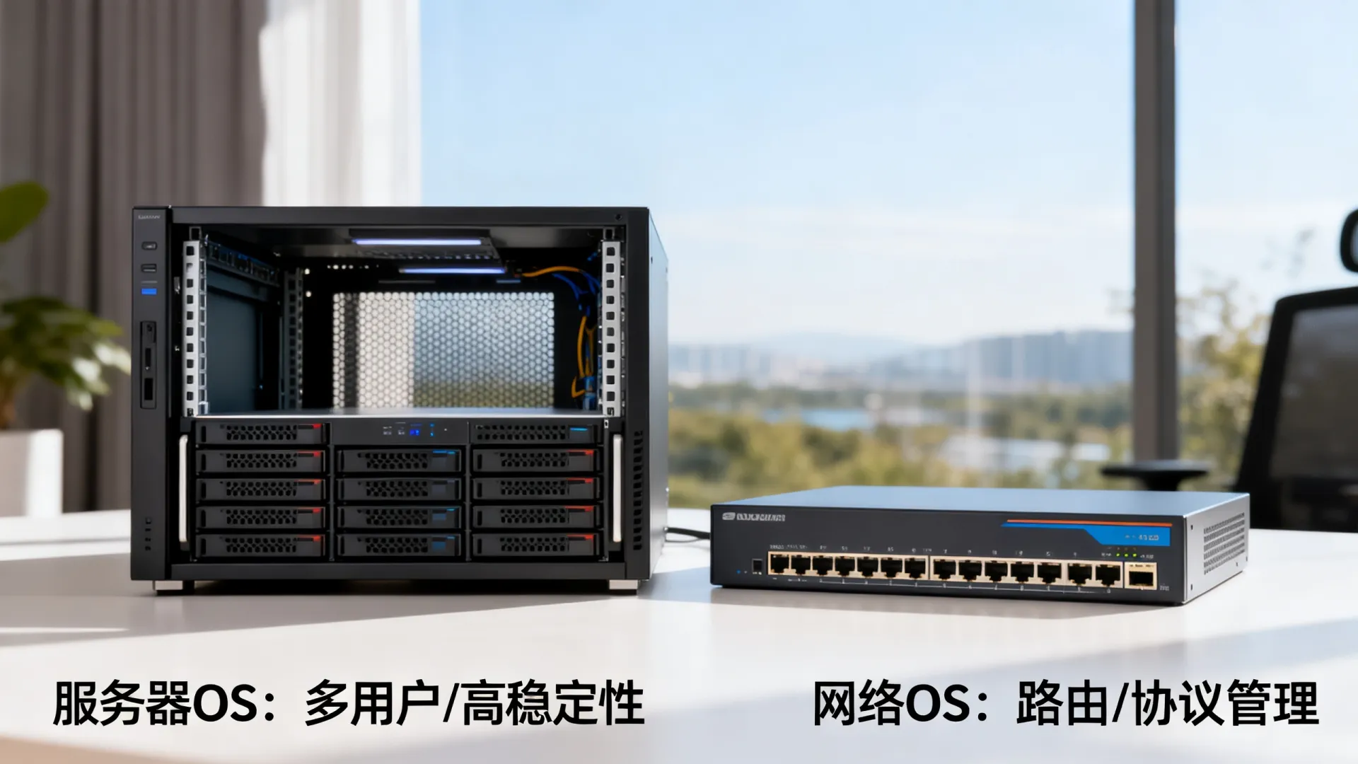 服务器操作系统与网络操作系统 服务器操作系统与网络操作系统