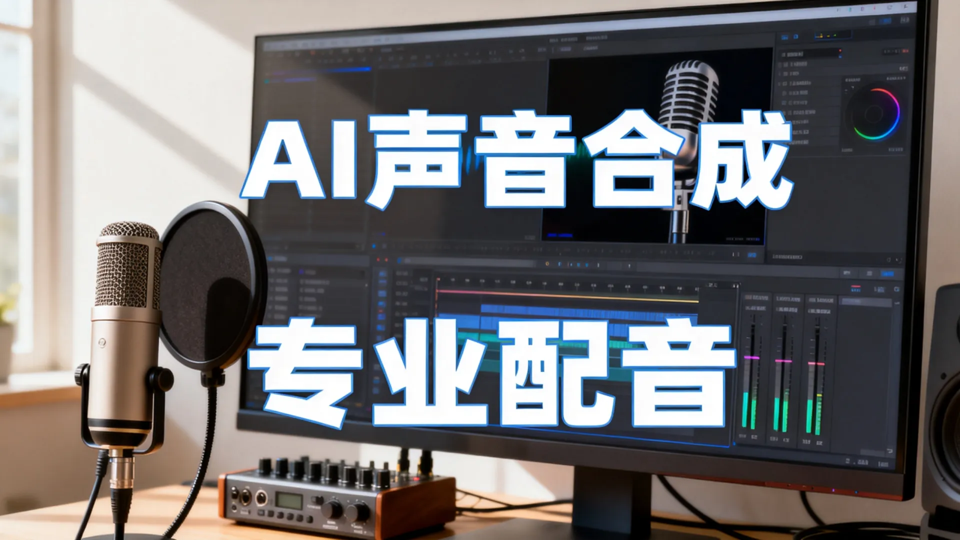 后半句植入百度日均搜索量超2000的行业大词AI配音
