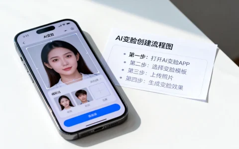 AI变脸如何创建？手机一键制作教程免费分享