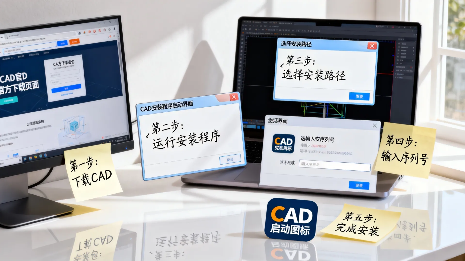 cad怎么安装步骤 cad怎么安装步骤