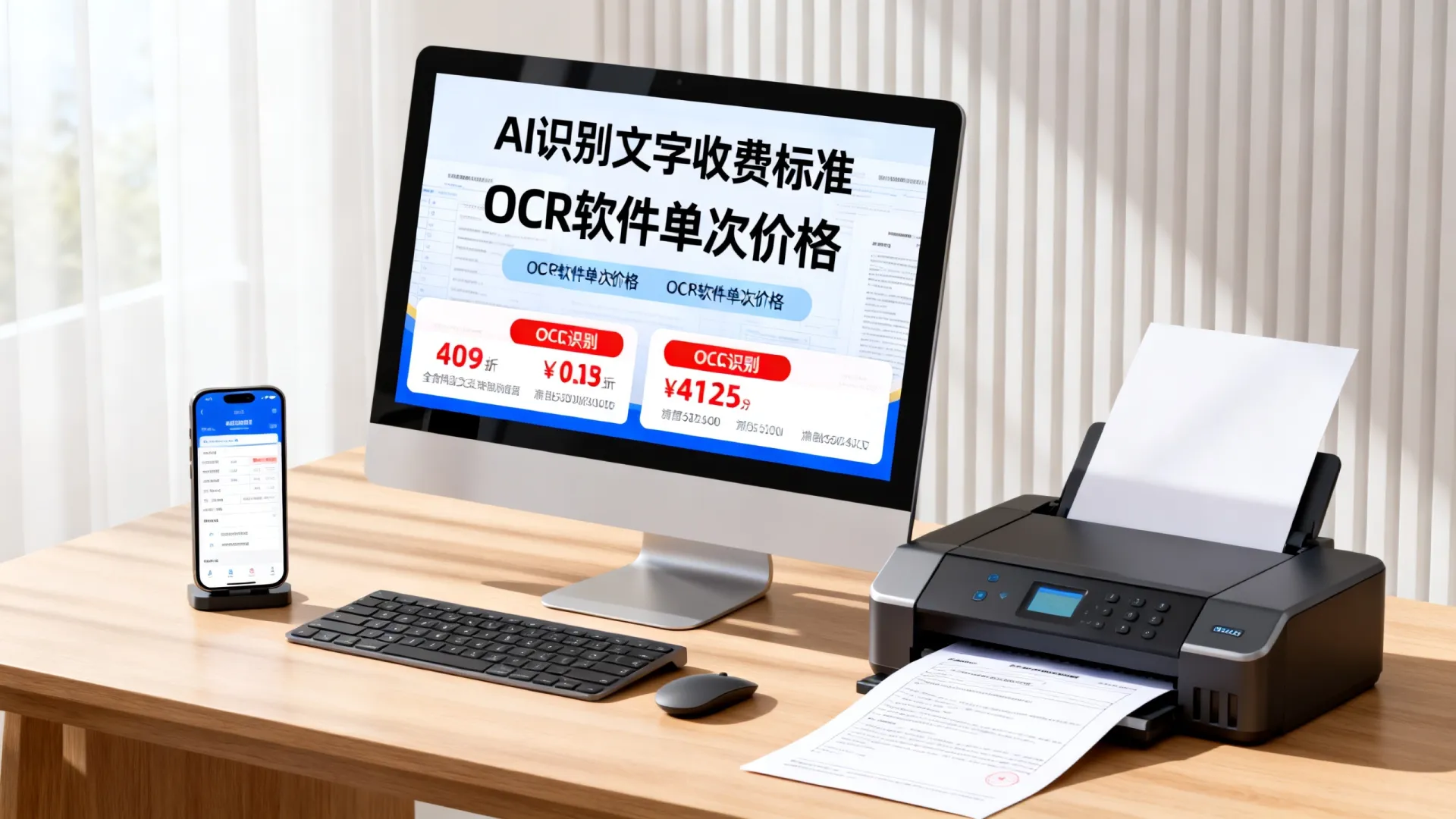 AI识别文字收费