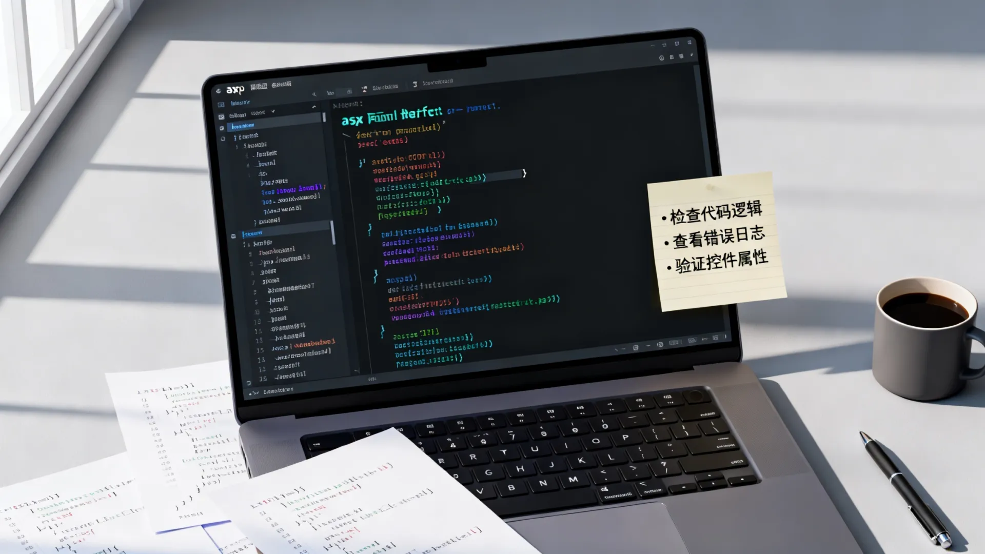 修改aspx文件后页面报错如何排查与解决? 修改aspx文件后页面报错如何排查与解决?