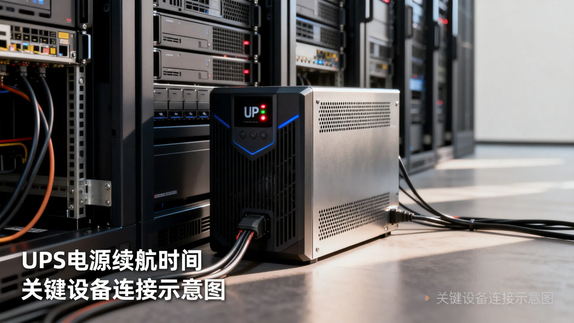 服务器机房UPS电源能用多久?关键设备续航方案解析 服务器机房UPS电源能用多久