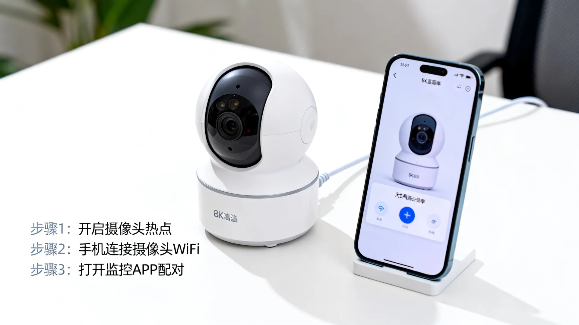 无网络监控摄像头怎么连接手机 无网络监控摄像头怎么连接手机