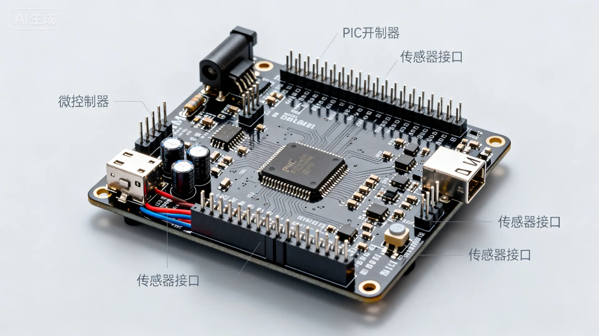 pic开发板 原理图 pic开发板 原理图