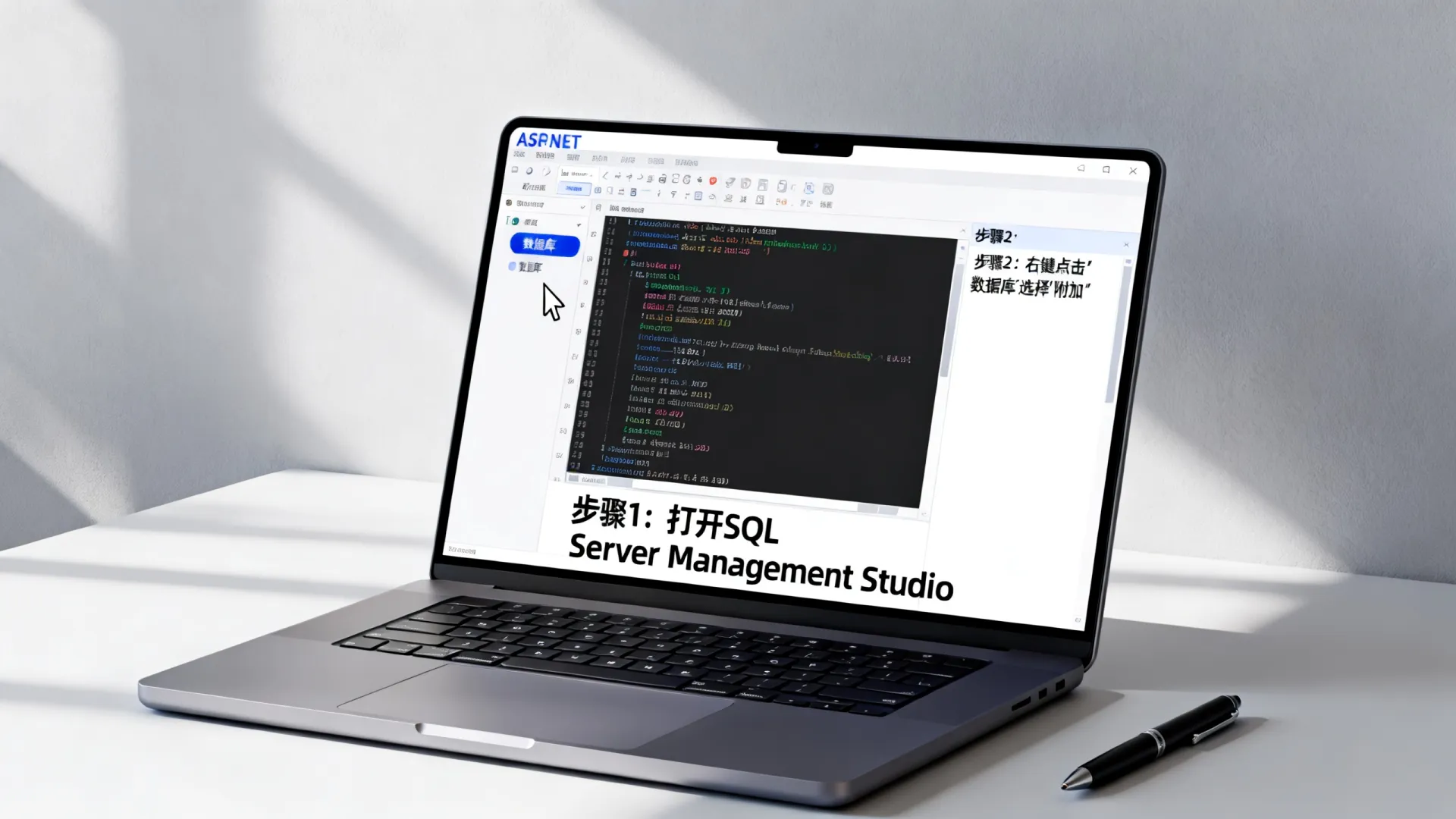 ASP.NET附加数据库详细步骤?如何操作教程分享 NET附加数据库详细步骤