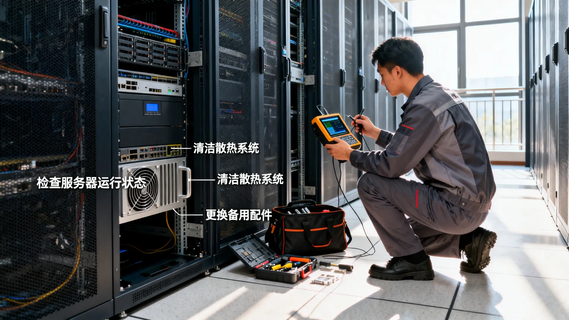 服务器机房维护方案 服务器机房维护方案