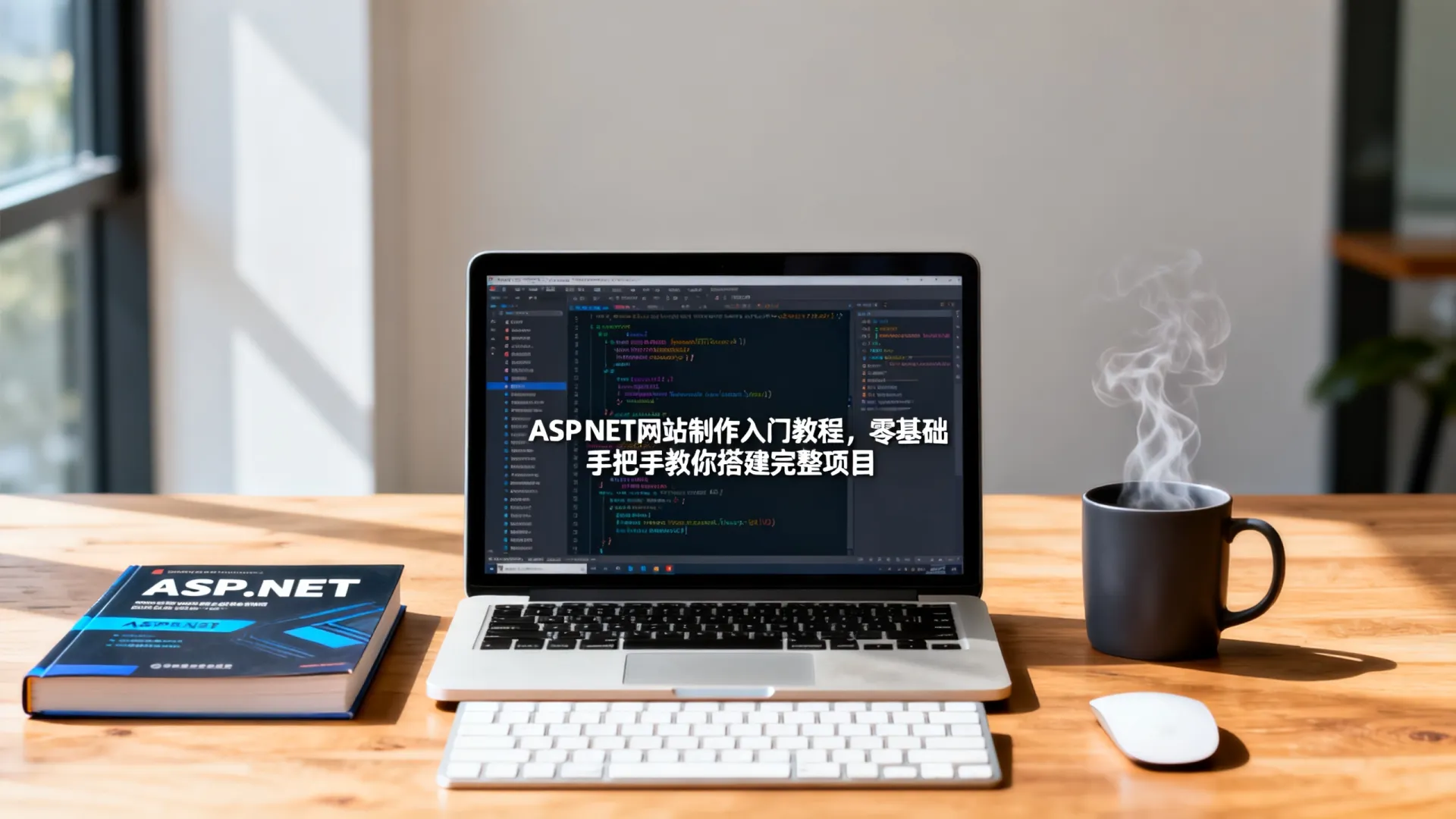 ASP.NET网站制作入门教程，零基础手把手教你搭建完整项目