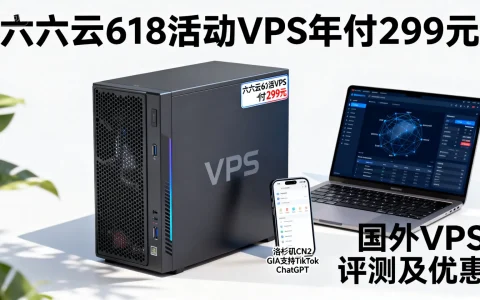 六六云618活动VPS年付299元，洛杉矶CN2 GIA支持TikTok ChatGPT，国外VPS评测及优惠，是否值得购买？