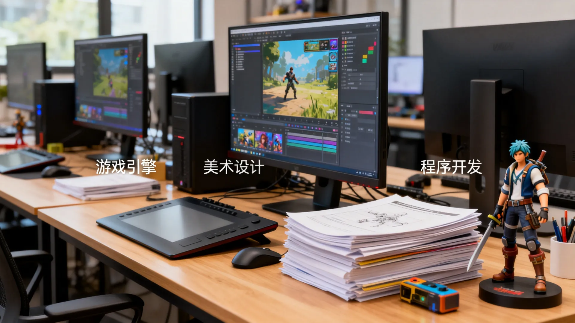 大型游戏制作需要什么条件