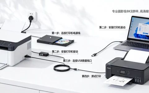 打印机和电脑怎么安装步骤，打印机连接电脑详细教程