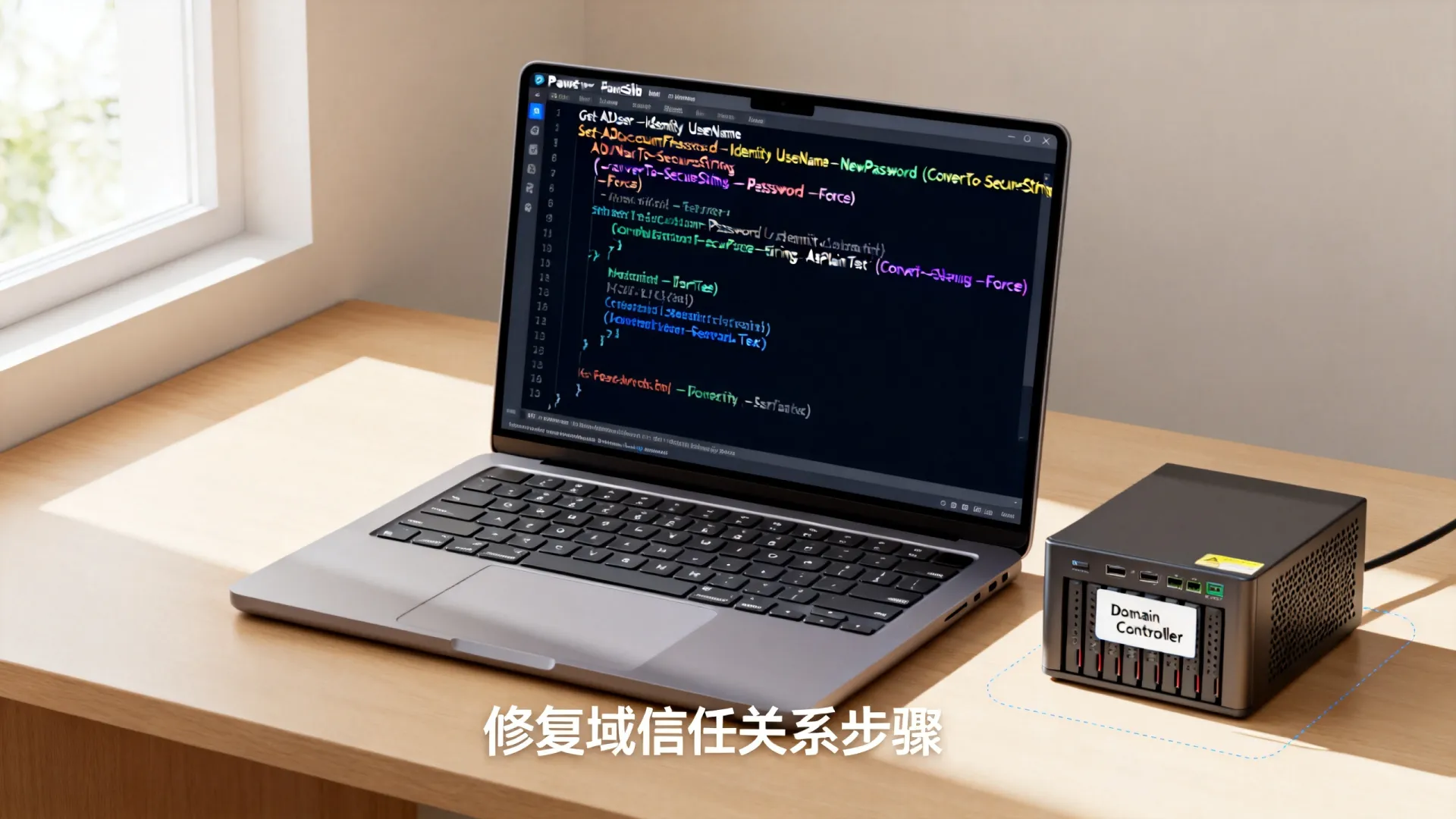 计算机脱域怎么办?PowerShell密码重置修复域信任关系 PowerShell密码重置修复域信任关系