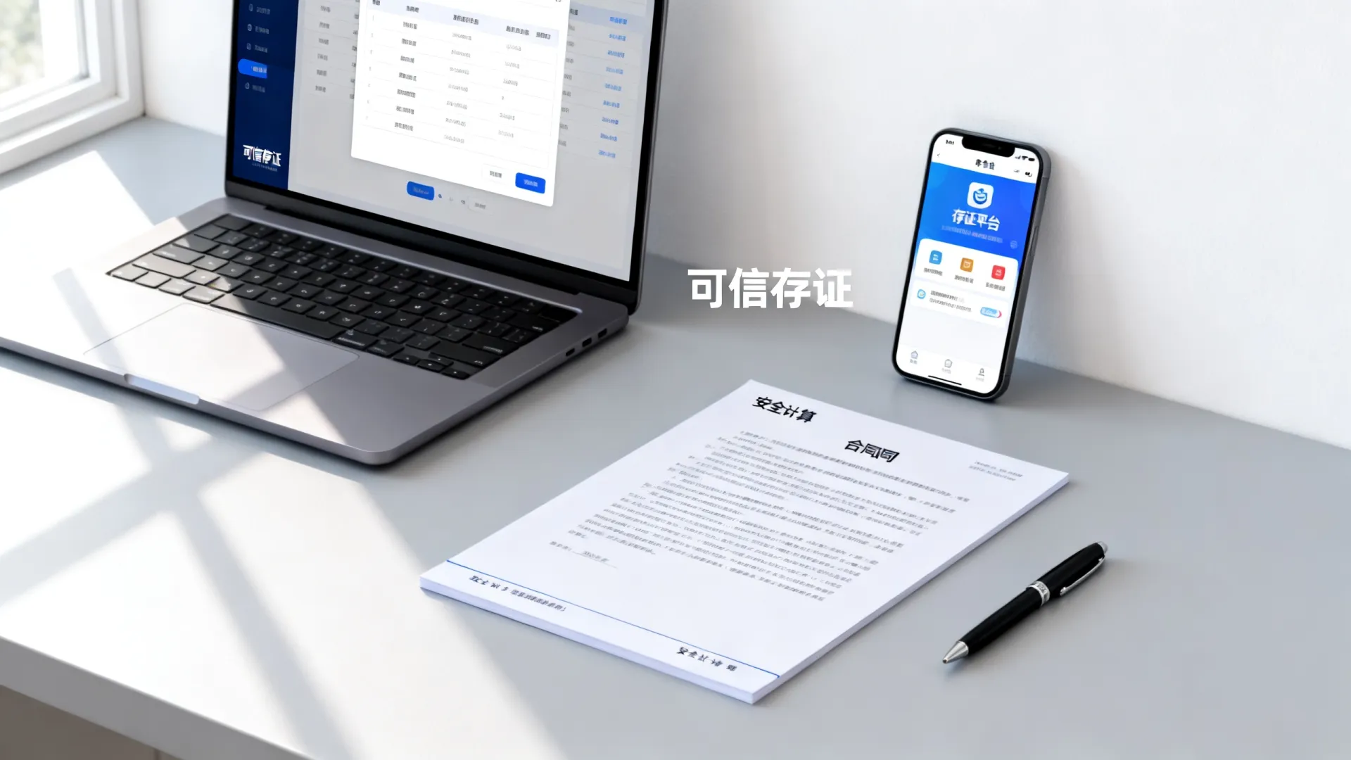 国内合同签约可信存证安全计算 国内合同签约可信存证安全计算