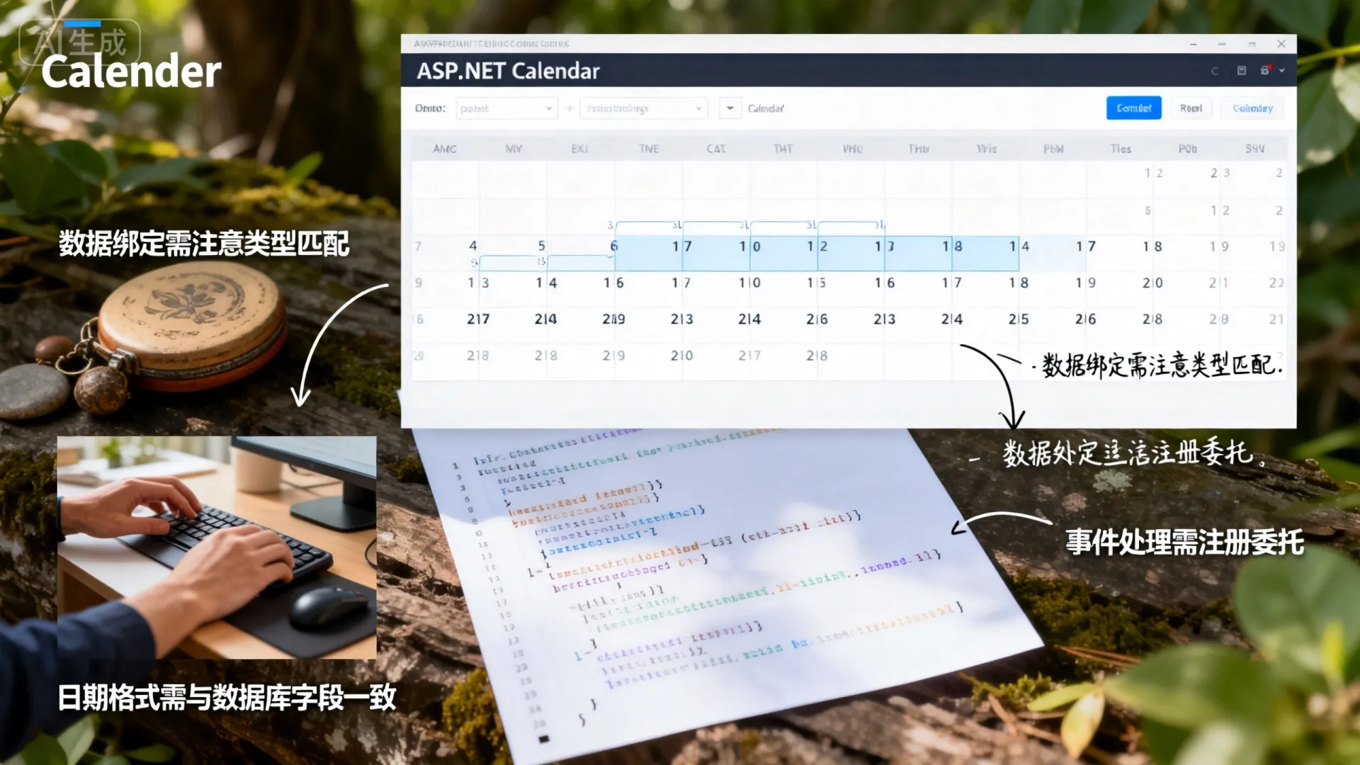ASPNET笔记之Calender的使用说明 ASPNET笔记之Calender的使用说明
