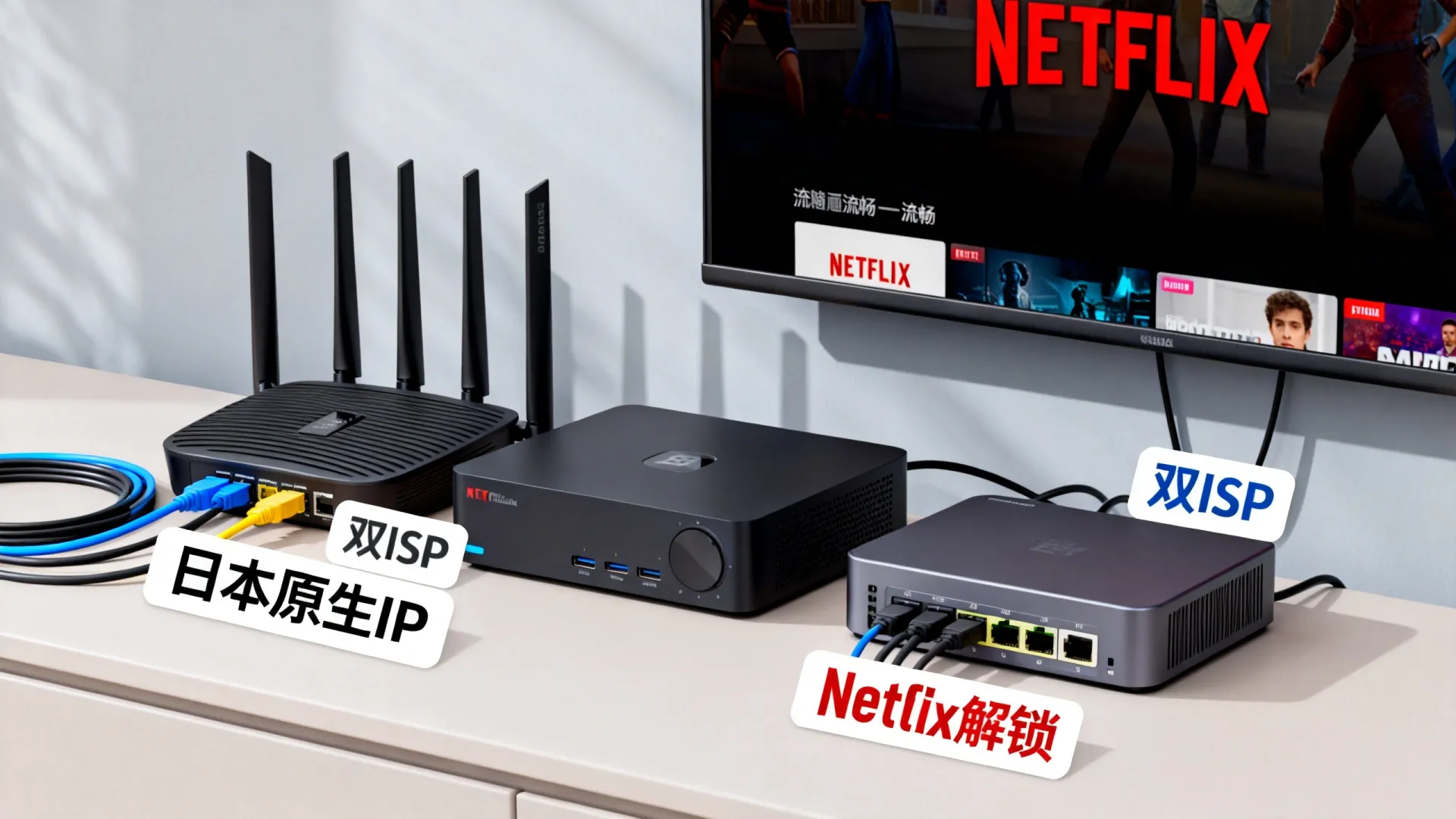 日本原生IP VPS选哪家?家宅双ISP解锁Netflix更稳定 日本原生IP VPS选哪家?家宅双ISP解锁Netflix更稳定