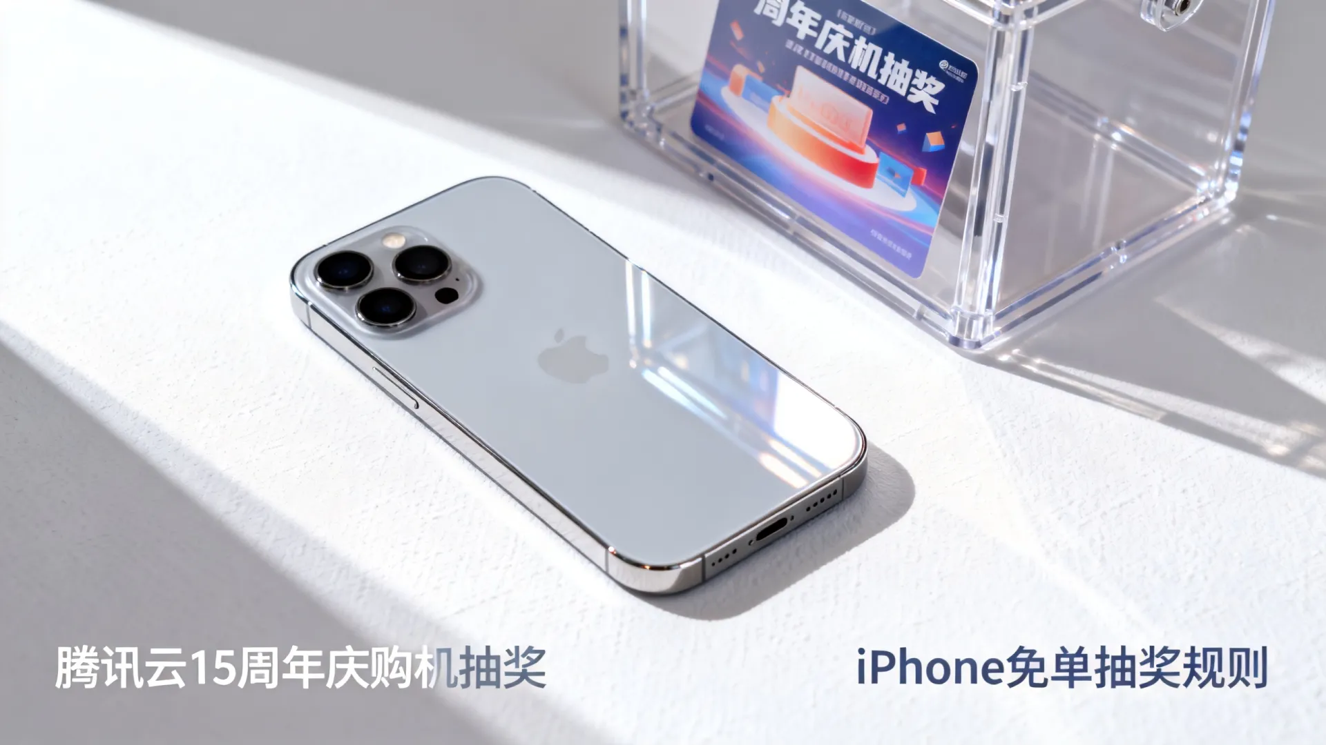 腾讯云15周年庆购机抽什么?iPhone免单怎么抽? 腾讯云15周年庆购机抽什么