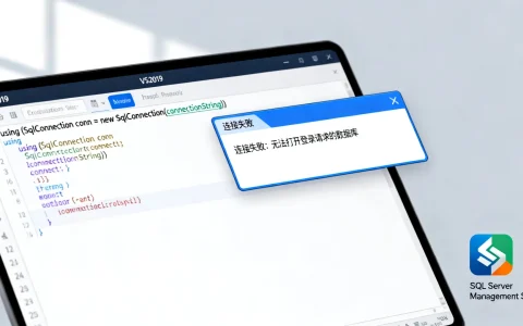ASP.NET连接数据库失败？VS2019 SQLConnection报错解决方案