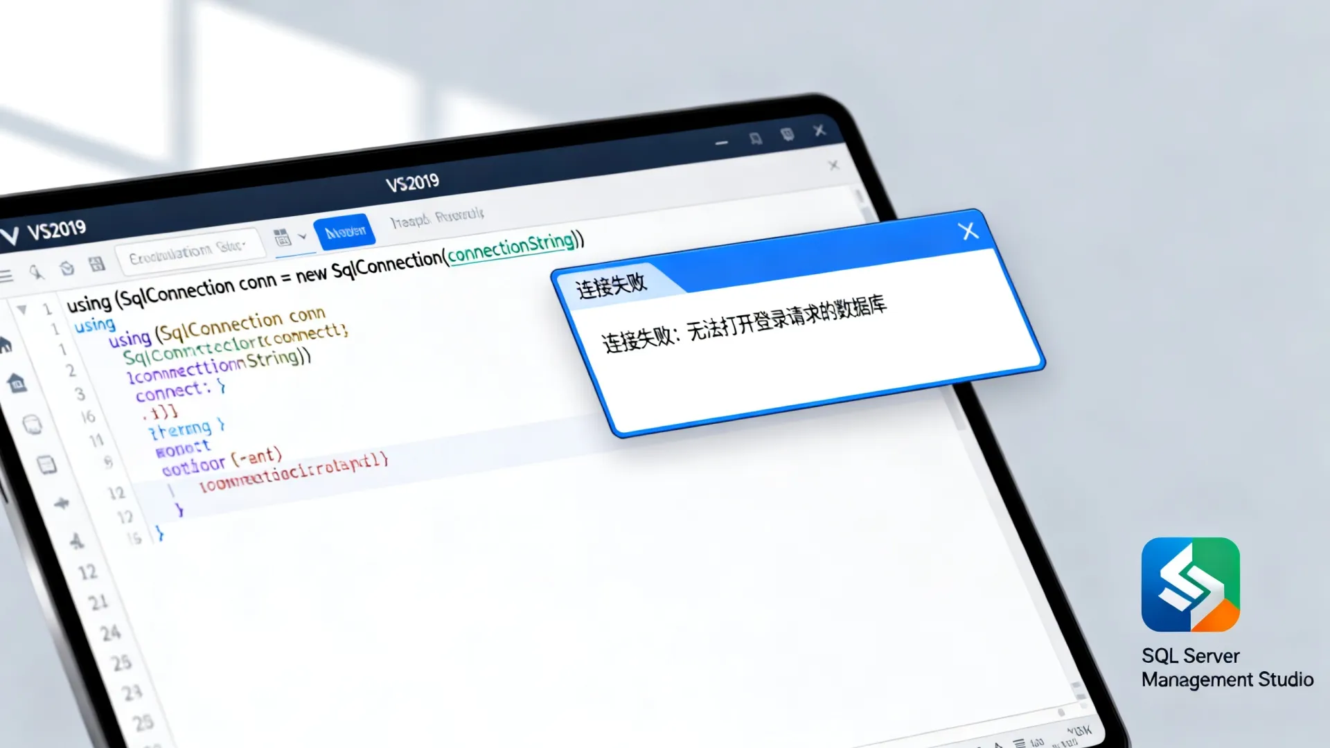 ASP.NET连接数据库失败？VS2019 SQLConnection报错解决方案