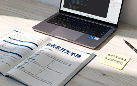 如何用易语言开发手册快速入门？| 易语言使用技巧与实战教程