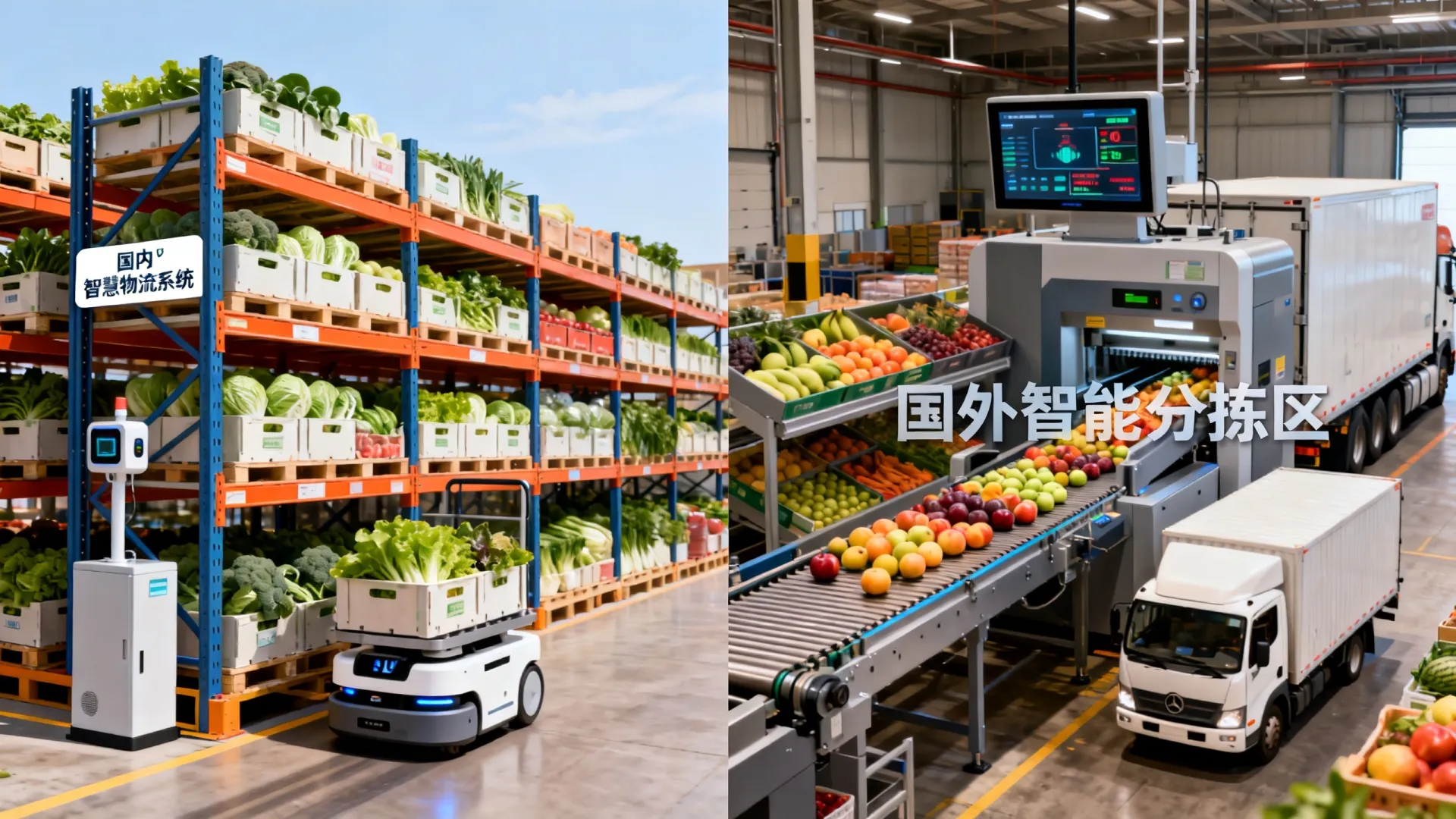 国内外农产品智慧物流看法有何不同?智慧物流现状如何? 国内外农产品智慧物流看法有何不同