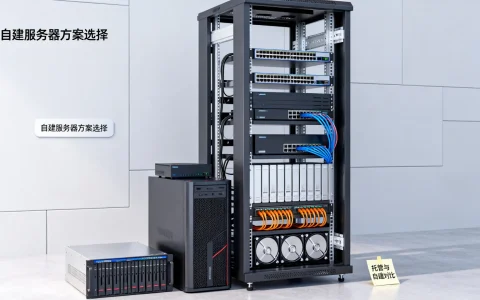 服务器搭建除了托管还有哪些？自建服务器如何选择方案