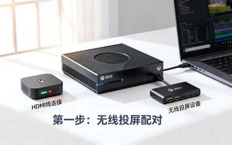 Xbox如何和电脑连接，无线投屏和有线连接教程