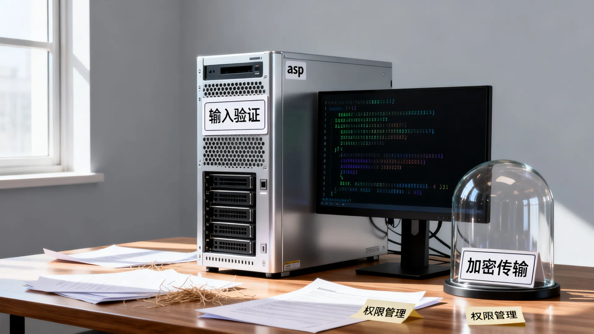 asp做网站安全性