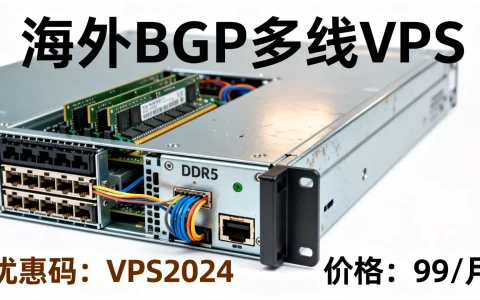 海外BGP多线VPS优惠码有哪些？DDR5内存不限流量多少钱
