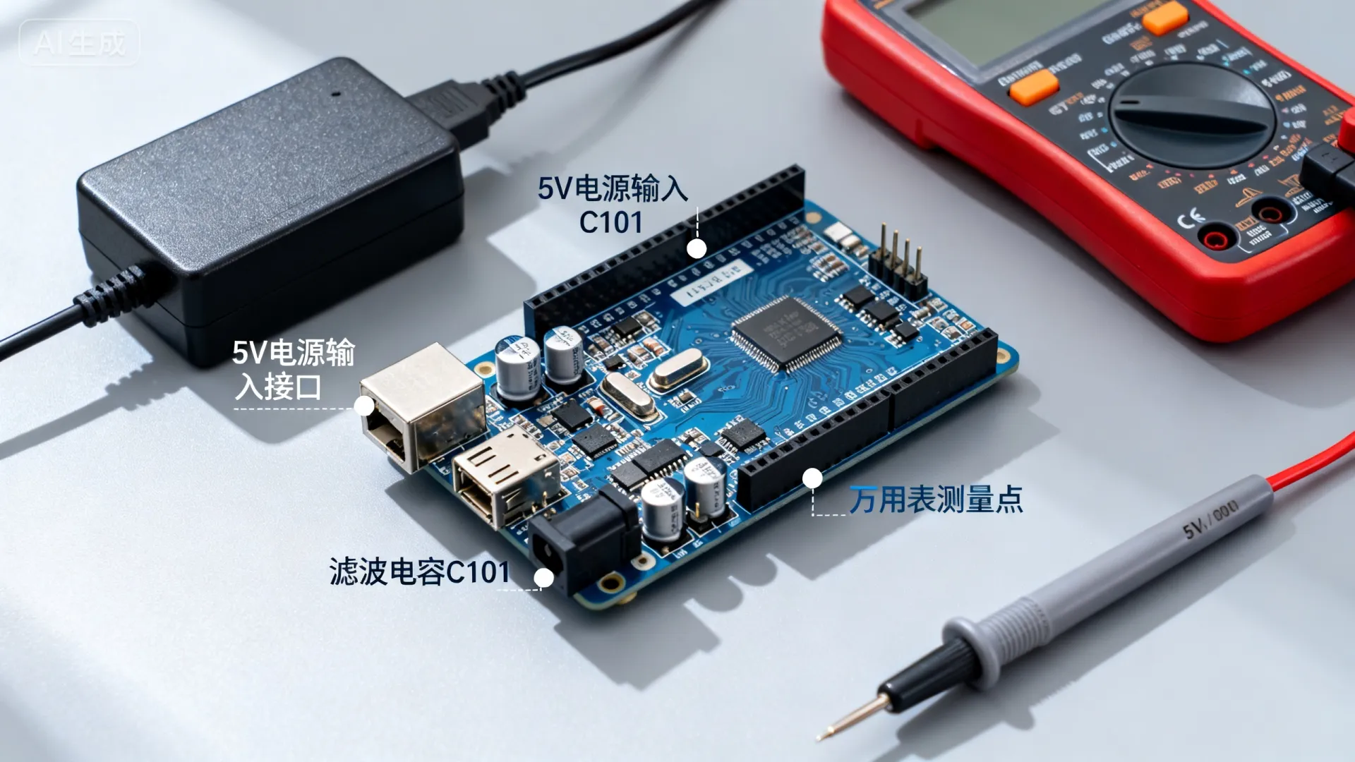 为什么开发板5V供电不稳定？如何解决开发板5V供电异常问题