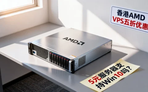 香港AMD VPS五折优惠？5元服务器支持Win10吗？