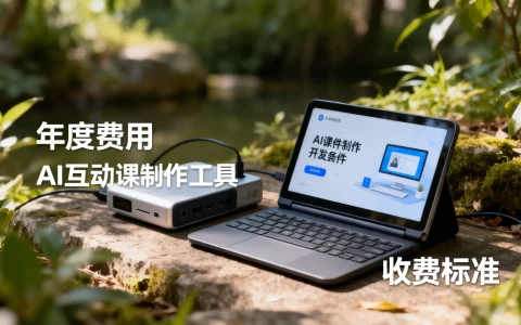 AI互动课开发套件多少钱一年，AI课件制作工具怎么收费