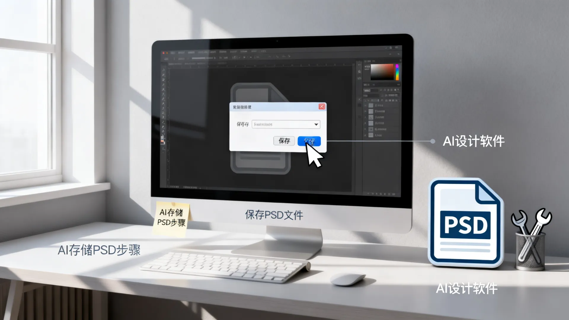 ai存储psd
