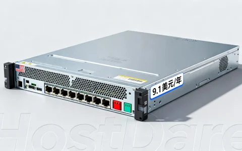HostDare美国服务器怎么样？9.1美元/年值得买吗？