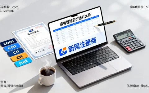 服务器域名一年多少钱？不同类型、注册商和优惠活动影响价格，如何选择最实惠方案？