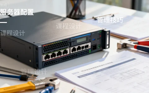 服务器配置与管理课程设计怎么做？从入门到精通掌握服务器配置与管理课程设计