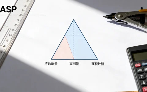 如何准确计算ASP三角形的面积？有哪些有效方法？