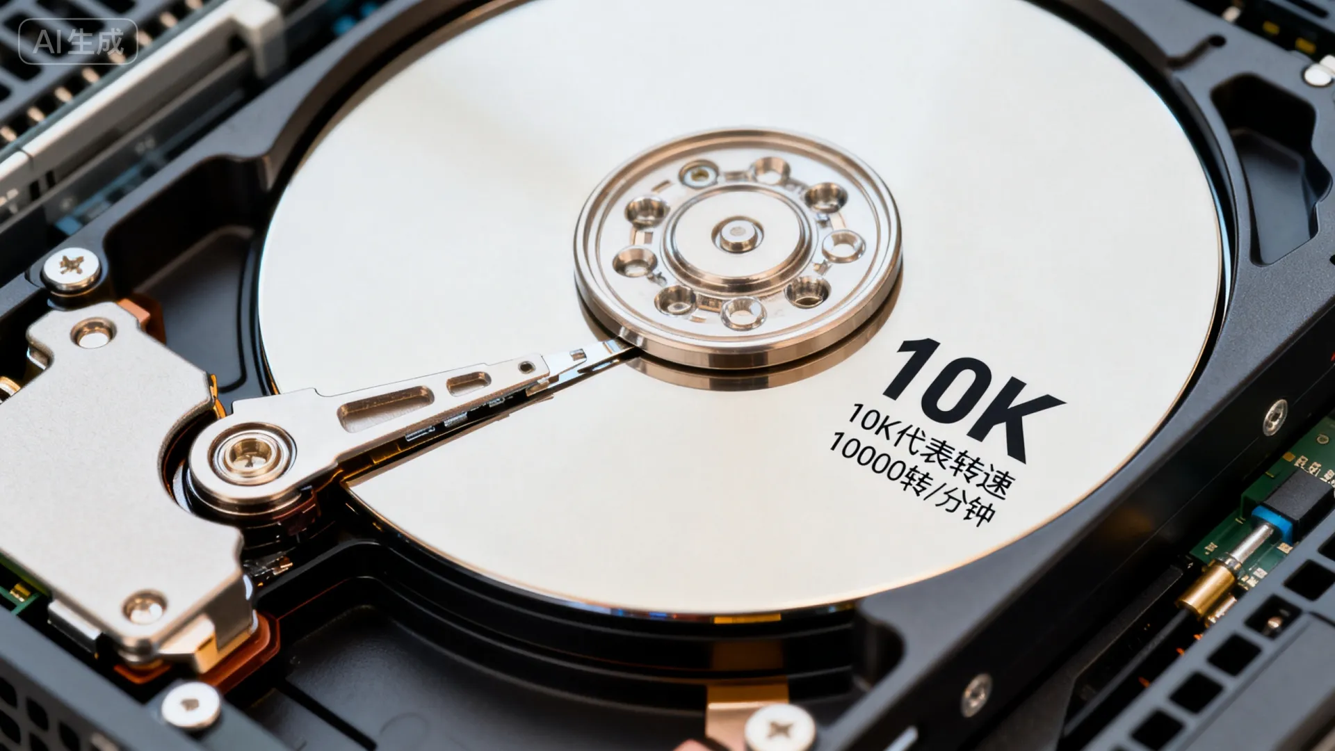 服务器硬盘上标注的10K代表多少转速? 服务器硬盘上标注的10K代表多少转速?
