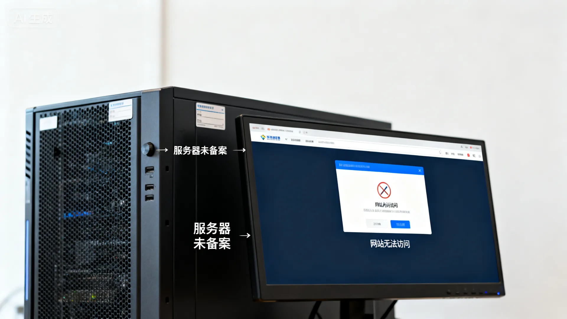 服务器未备案有什么后果?网站无法访问是否因此导致 网站无法访问是否因此导致