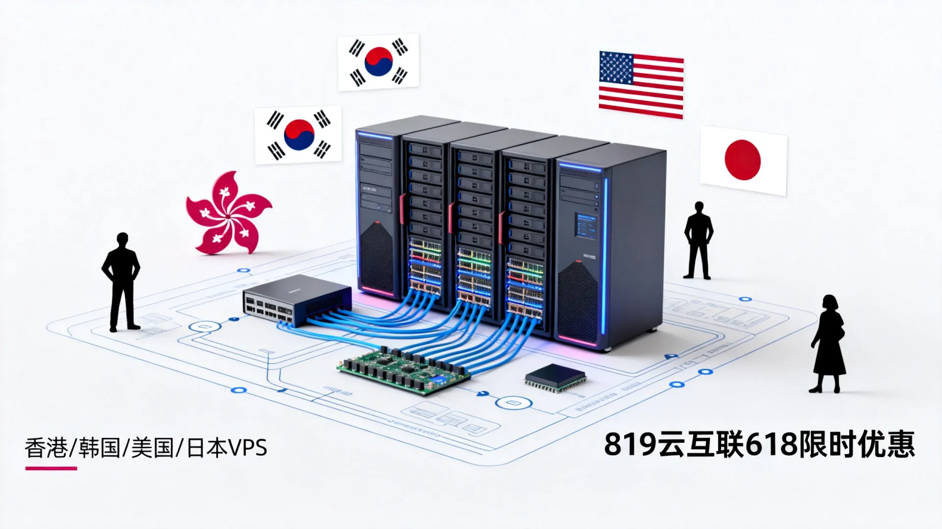 【819云互联618活动火爆来袭】618大促 香港限时20元/月 韩国限时35元/月 美国限时35元/月 日本限时54元/月 - VPS评测 - 国外VPS,国外VPS商家,评测及优惠 【819云互联618活动火爆来袭】618大促 香港限时20元/月 韩国限时35元/月 美国限时35元/月 日本限时54元/月 - VPS评测 - 国外VPS,国外VPS商家,评测及优惠