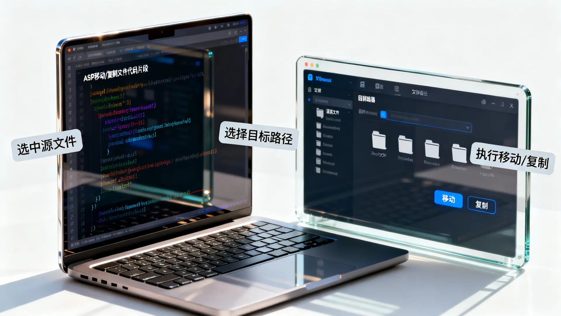 ASP中移动复制文件的代码 ASP中移动复制文件的代码