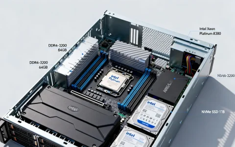 服务器配置怎么选？CPU、内存、硬盘如何搭配更合理？