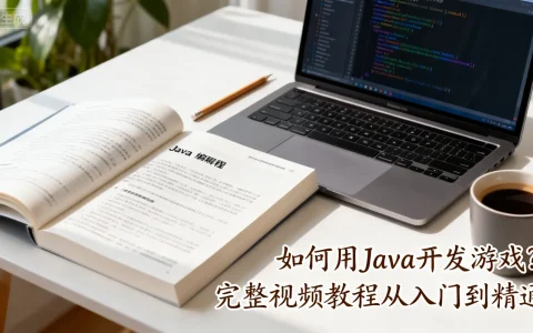 如何用Java开发游戏？完整视频教程从入门到精通