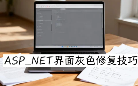 为什么ASP.NET界面显示灰色？修复技巧大全